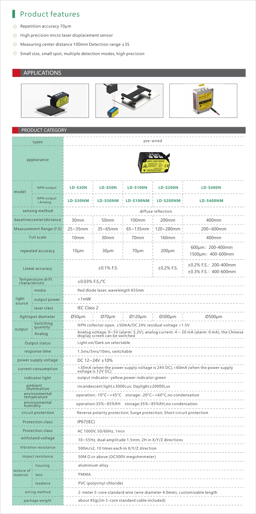 Laser displacement sensors LD-S series 产品说明 -1.jpg